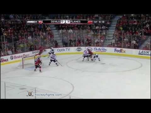 A. Henrique (NJD) vs. J. Iginla (CGY)