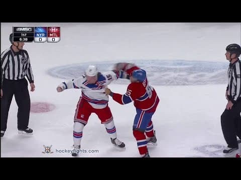 D. Dorsett (NYR) vs. F. Bouillon (MTL)
