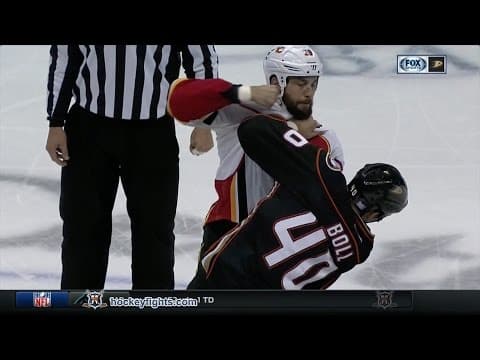 D. Engelland (CGY) vs. J. Boll (ANA)