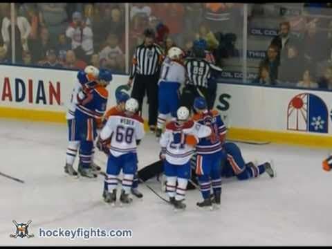 B. Pouliot (MTL) vs. S. Horcoff (EDM)