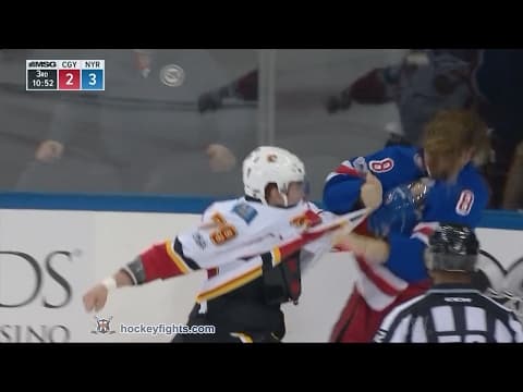 M. Ferland (CGY) vs. K. Klein (NYR)