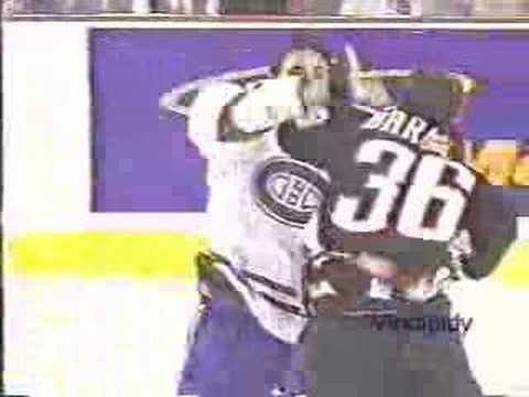 M. Barnaby (BUF) vs. T. Ryan (MTL)