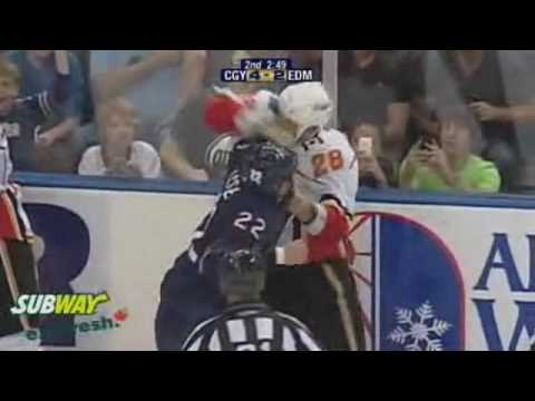 R. Regehr (CGY) vs. J. Jacques (EDM)