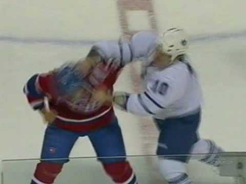 B. May (TOR) vs. F. Bouillon (MTL)