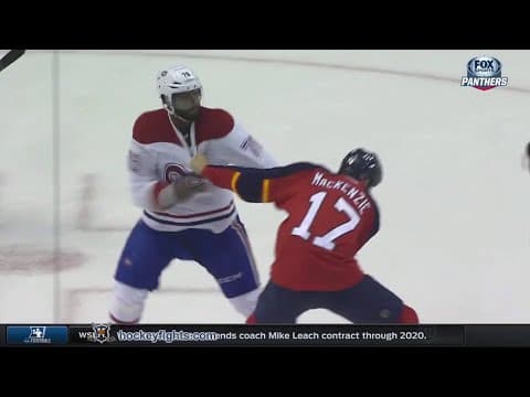 P. Subban (MTL) vs. D. MacKenzie (FLA)