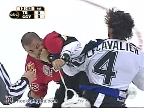 V. Lecavalier (TBL) vs. J. Iginla (CGY)