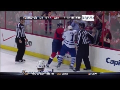 J. McClement (TOR) vs. J. Chimera (WSH)