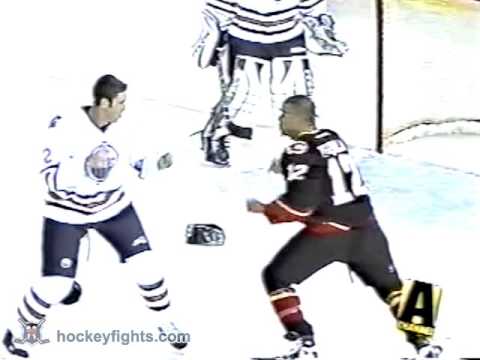 J. Iginla (CGY) vs. E. Brewer (EDM)