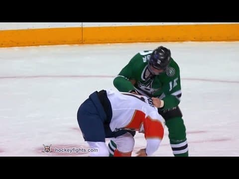 D. MacKenzie (FLA) vs. R. Faksa (DAL)