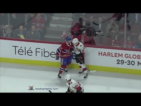 R. Dzingel (OTT) vs. B. Kulak (MTL)
