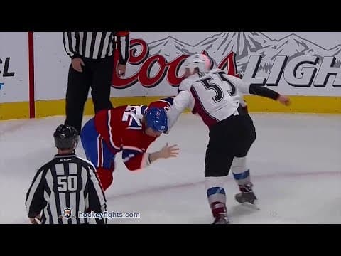 C. McLeod (COL) vs. D. Weise (MTL)
