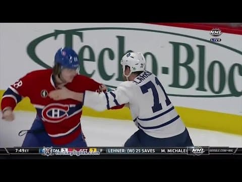 D. Clarkson (TOR) vs. N. Beaulieu (MTL)