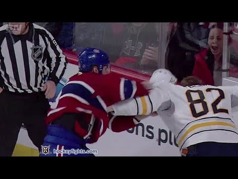 M. Foligno (BUF) vs. G. Pateryn (MTL)