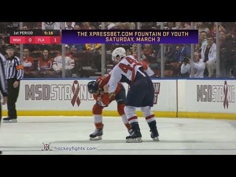 B. Orpik (WSH) vs. D. MacKenzie (FLA)