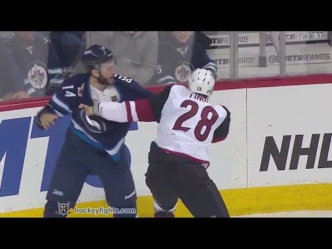 J. Tinordi (ARI) vs. A. Peluso (WPG)