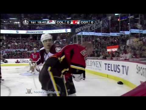 C. Stewart (COL) vs. R. Regehr (CGY)