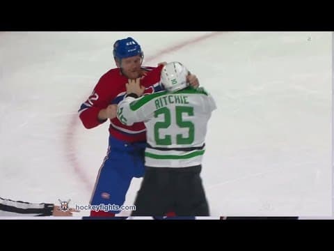 B. Ritchie (DAL) vs. K. Alzner (MTL)
