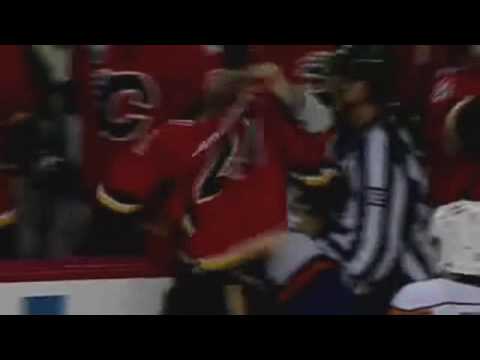 M. Haley (NYI) vs. O. Jokinen (CGY)