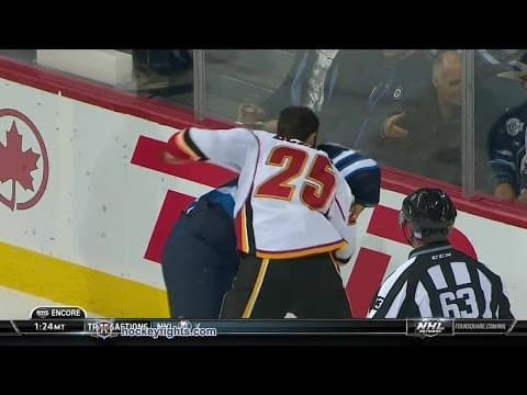 B. Bollig (CGY) vs. A. Pardy (WPG)