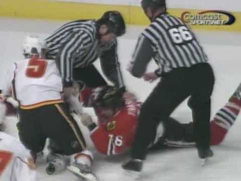 M. Giordano (CGY) vs. C. Fraser (CHI)