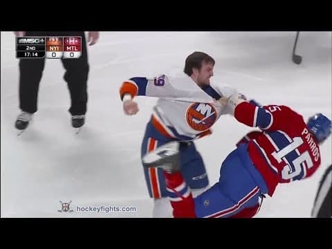 B. Gallant (NYI) vs. G. Parros (MTL)