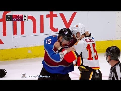 T. Glass (CGY) vs. D. Siemens (COL)