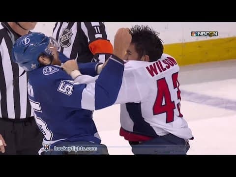 T. Wilson (WSH) vs. B. Coburn (TBL)
