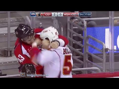 B. Bollig (CGY) vs. T. Wilson (WSH)