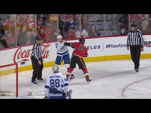 J. Dotchin (TBL) vs. M. Tkachuk (CGY)