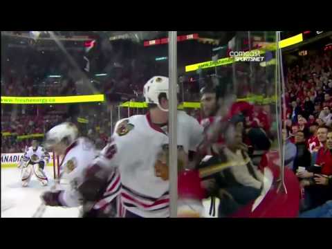 C. Fraser (CHI) vs. E. Nystrom (CGY)