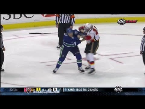 T. Jackman (CGY) vs. Z. Kassian (VAN)