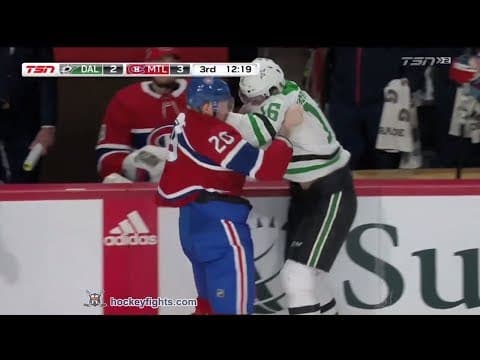 J. Dickinson (DAL) vs. N. Deslauriers (MTL)
