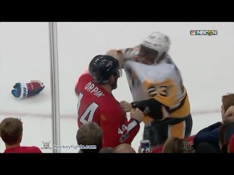 S. Wilson (PIT) vs. B. Orpik (WSH)