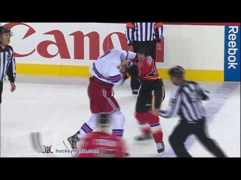 J. Moore (NYR) vs. C. Glencross (CGY)