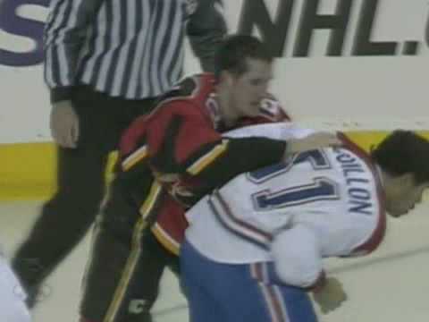 F. Bouillon (MTL) vs. C. Glencross (CGY)