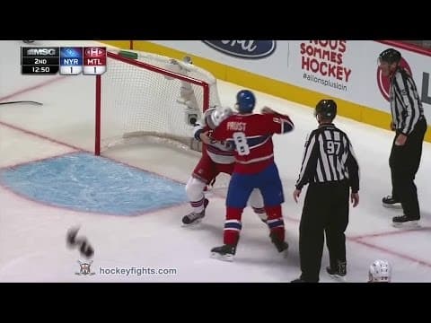 K. Klein (NYR) vs. B. Prust (MTL)
