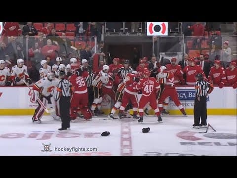 T. Hamonic (CGY) vs. A. Mantha (DET)