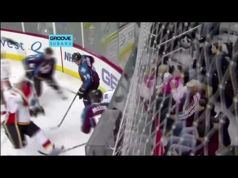 J. Iginla (CGY) vs. C. McLeod (COL)