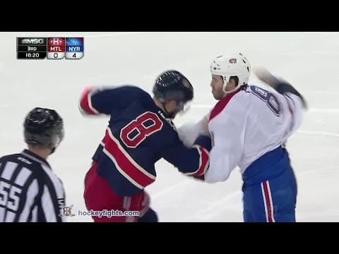 B. Prust (MTL) vs. K. Klein (NYR)