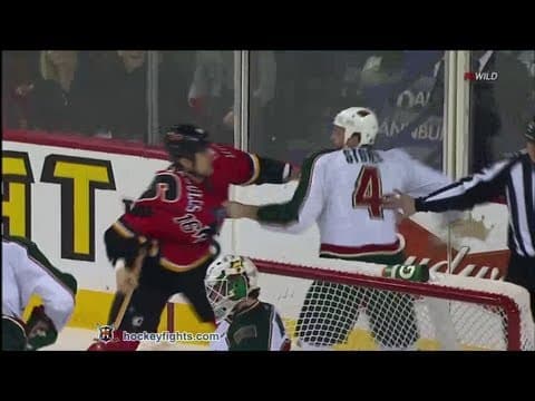 C. Stoner (MIN) vs. T. Kostopoulos (CGY)