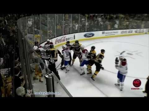 B. Pouliot (MTL) vs. D. Krejci (BOS)