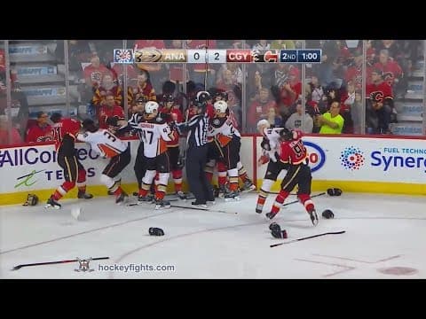 J. Manson (ANA) vs. S. Bennett (CGY)