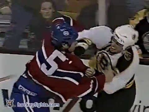 S. Quintal (MTL) vs. P. Stock (BOS)
