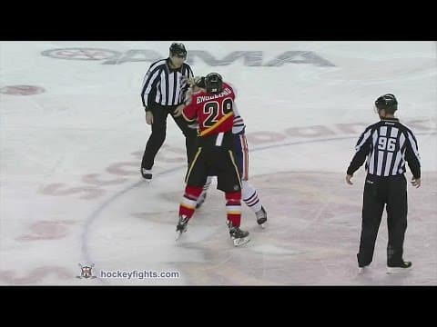 L. Gazdic (EDM) vs. D. Engelland (CGY)