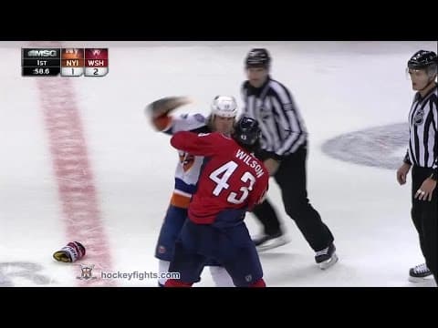 M. Martin (NYI) vs. T. Wilson (WSH)