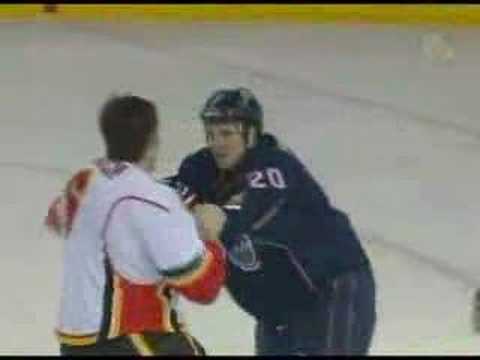 C. Sarich (CGY) vs. C. Glencross (EDM)