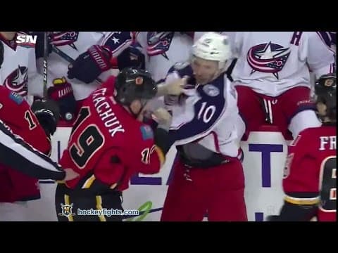 A. Wennberg (CBJ) vs. M. Tkachuk (CGY)