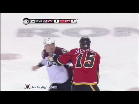 C. McLeod (COL) vs. T. Jackman (CGY)