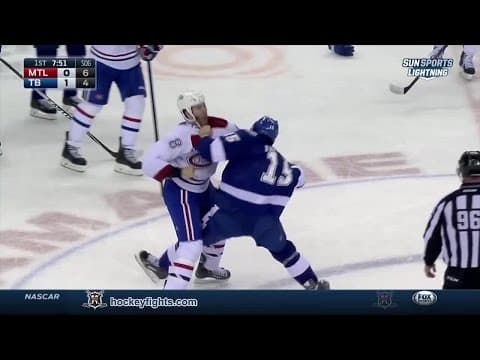 B. Prust (MTL) vs. M. Angelidis (TBL)
