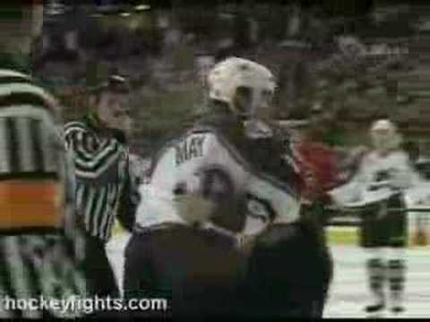 B. May (COL) vs. D. McCarty (CGY)